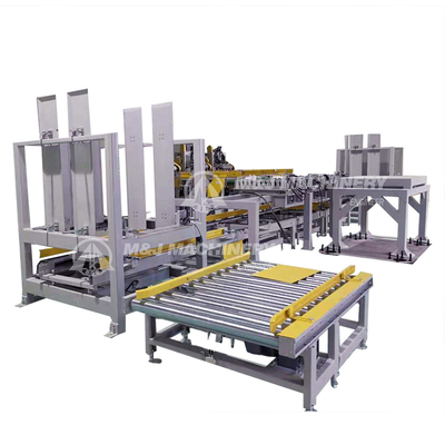 Matériau d'emballage Distributeur de palettes en bois pour emballages à poches rationalisées