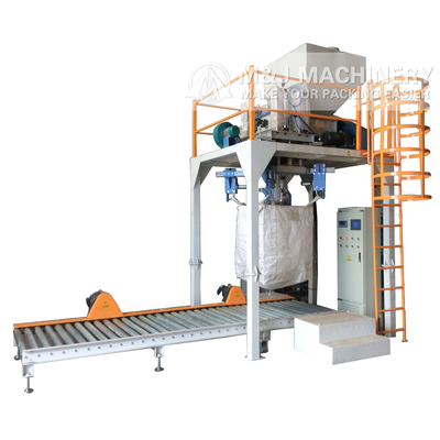 Machine de remplissage de gros sacs de poudre de 1000 kg avec efficacité d'emballage en poche debout