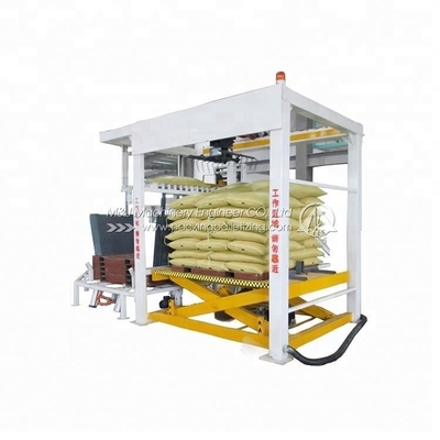 Matériau d'emballage Distributeur de palettes en bois pour emballages à poches rationalisées