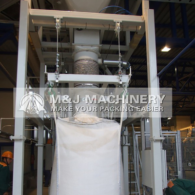Facile d'utilisation Système PLC 1 tonne de ciment Big Bag machine de remplissage pour la précision de remplissage