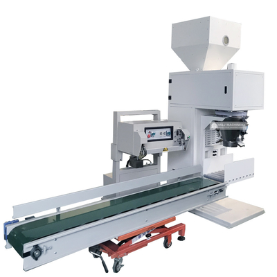 Machine de sacage mobile de granulés de bois pour 25 kg 50 kg 100 kg 3000*900*2800 mm