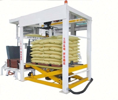 Palletizer automatique et personnalisable pour l'alimentation pour usine d'emballage 4100mm*1600mm*1450mm