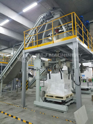 Échelle de sac jumbo pour le remplissage et l'emballage Grade automatique ± 0,2% Précision d'emballage
