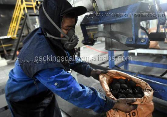 Machine d'emballage de charbon facile à utiliser pour votre usine de fabrication