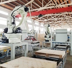 Une machine d'emballage robotisée industrielle récemment lancée