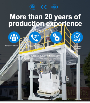 Précision de la machine d'emballage et de remplissage en flocons de PET de type 2020 Big Bag Jumbo automatique