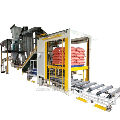 Palletizer automatique de qualité automatique pour sac de riz en ciment après service inclus