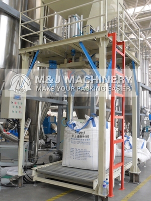 Machine de remplissage à tension de 50 Hz pour les granulés en plastique dans les grands sacs et les sacs