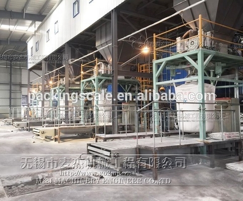 Machine de remplissage à tension de 50 Hz pour les granulés en plastique dans les grands sacs et les sacs