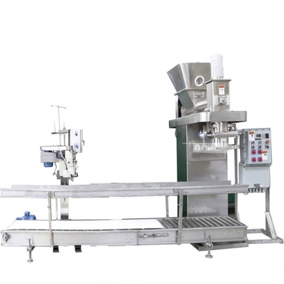 Machine de remplissage et d'emballage en poudre de 50 kg dotée d'une technologie semi-automatique