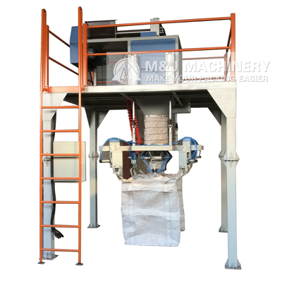 précision Fonction de remplissage Ciment Grande machine d'emballage de sac pour remplissage de sac d'une tonne