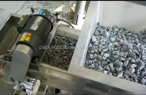 Machine d'emballage de charbon de bois avec ligne d'emballage automatique de poids