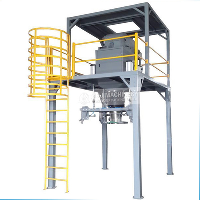 Machine de remplissage semi-automatique granulaire à sable à gros volume facile à utiliser avec équipement de remplissage de sable en vrac PLC