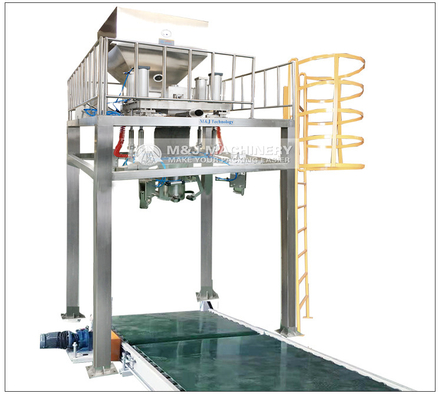 Machine de scellement de crème glacée à petite échelle pour le remplissage de sac jumbo de sel iodé modèle 1000