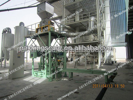 Ligne polyvalente de production et d'emballage d'hydroxyde de sodium de 8 kW