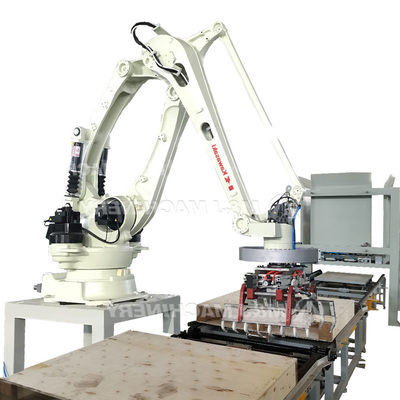 300 kg de palettiseur robot automatique pour l'usine de fabrication de composants PLC de base inclus