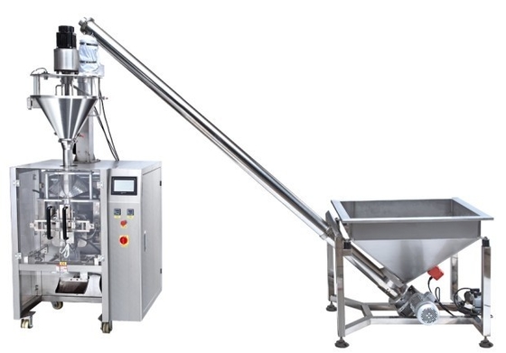 Machine de pesage de poudre multifonctionnelle de grande capacité pour les sacs en plastique