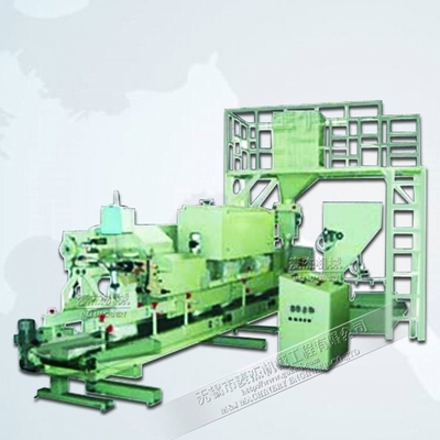 Machine d'emballage de farine entièrement automatique pour usine de fabrication 6 sacs/min 10 kg 25 kg 50 kg
