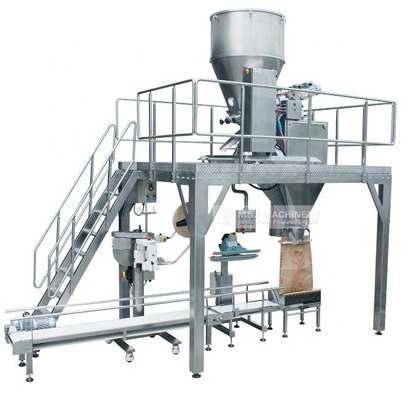 Machine de remplissage de poudre de gros sacs semi-automatique avec entraînement pneumatique électrique