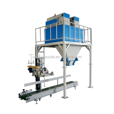 Machine de remplissage de sacs de sable 380/220V 800Kg avec une plage de pesage de 25 à 50 kg/sac