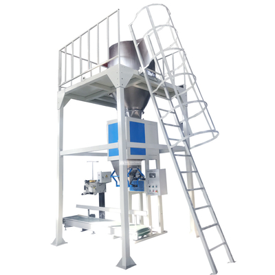 Machine de remplissage de poudre de gros sacs semi-automatique avec entraînement pneumatique électrique