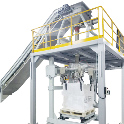 Machine de remplissage en poudre de matériau à cathode de batterie au lithium de 1 à 2 tonnes pour sac en vrac