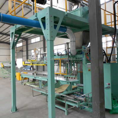 Matériau d'emballage en papier entièrement automatique 10kg 25kg 30kg sac à bouche ouverte machine d'emballage de remplissage de haricots