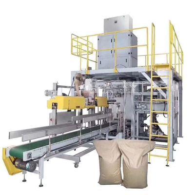 Machine d'emballage en poudre de 50 kg entièrement automatique pour le scellage des boissons alimentaires