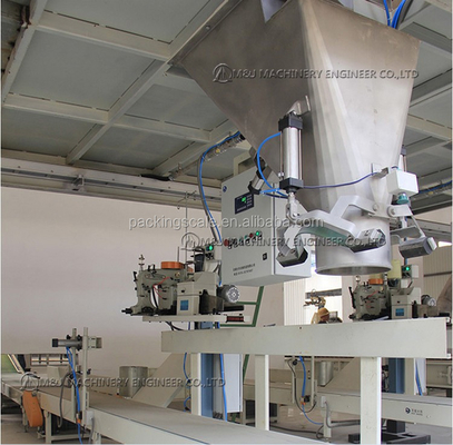 Système d'emballage de sacs pour les machines de farine de blé de 25 kg Hardware ISO9001 2008 certifié