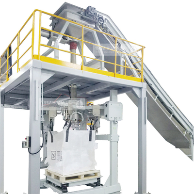 500 kg 1 tonne Big Bag Packaging Machine pour la poudre d'engrais pour répondre aux besoins des clients