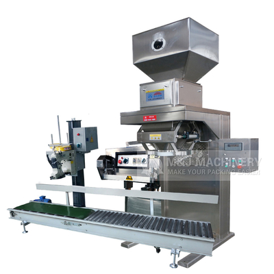 Machine automatique d'emballage de 5 kg, 25 kg et 50 kg pour les écorceurs de cacahuètes pour sachet/sac d'oreiller/ sac à dos