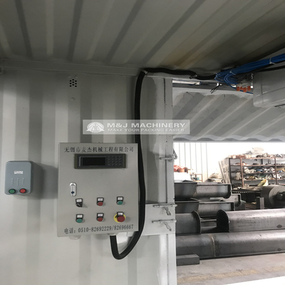 Système mobile de pesage et d'emballage électrique à conteneurs