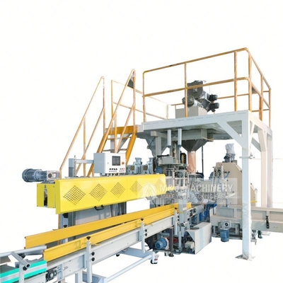 Machine de mise en sac de fertilisants de 2500 kg pour peser les emballages et les palettes