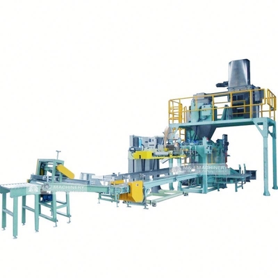 Machine de mise en sac de fertilisants de 2500 kg pour peser les emballages et les palettes
