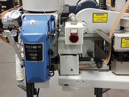 Fermeture de sacs électriques portables machine à coudre industrielle Fischbein pour fermeture de sacs semi-automatique