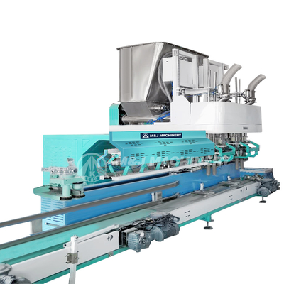 Machine d'emballage de céréales facile à utiliser pour l'étiquetage des poudres et des aliments dans les industries chimiques