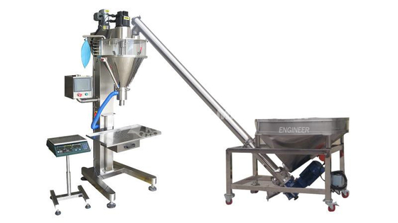 Machine manuelle de remplissage de poudre de farine de 350 kg à tension 110-480V