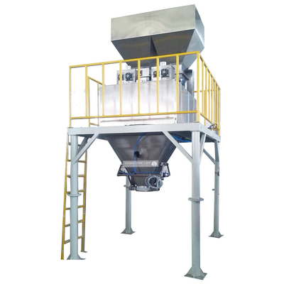 Remplissage pour l'industrie alimentaire et chimique 25 kg machine de remplissage de gros sacs semi-automatique