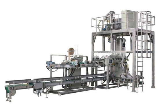 50 kg machine d'emballage automatique complète pour la farine riz sucre bonbons poudre de nourriture
