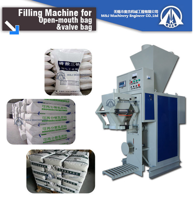 Machine d'emballage de sacs de sable et de ciment durables pour le remplissage