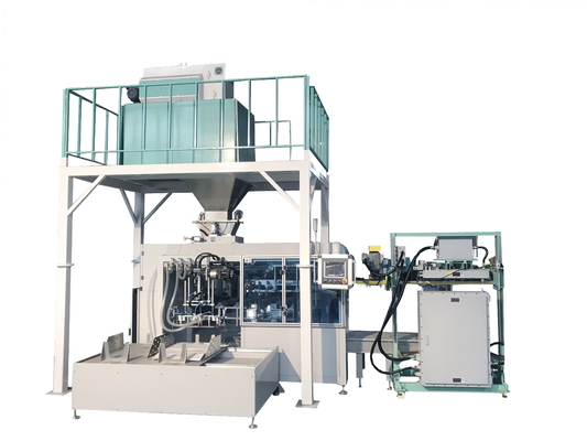 Machine d'emballage de farine de maïs entièrement automatique pour usine de fabrication 260KG