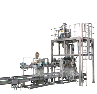 Machine d'emballage de poudre de matières premières à batterie au lithium entièrement automatique avec soupape solénoïde spéciale