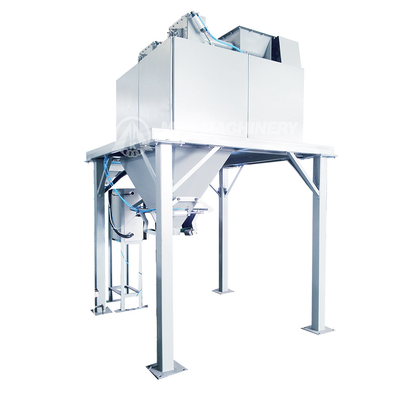 Machine à emballer des sonnettes de blé de 25 kg à 50 kg avec une vitesse d'emballage élevée et une taille de 3*0,8*2,8 m