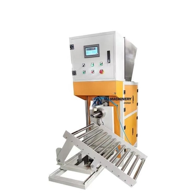 Machine de remplissage de poudre de sac de soupape à auger de carbonate de calcium pour le volume
