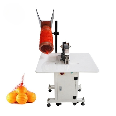 Machine d'emballage de sacs de fruits en treillis/machine d'emballage de sacs de citrus net de 100 kg de poids