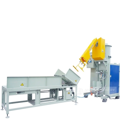 Machine automatique d'emballage de sacs de ciment de 25 à 50 kg facile à utiliser avec du papier