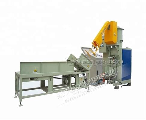 Machine à emballer des sacs à vannes de 25 kg à 50 kg avec efficacité semi-automatique de 220 à 415 V