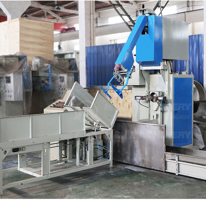 Machine à emballer des sacs à vannes de 25 kg à 50 kg avec efficacité semi-automatique de 220 à 415 V