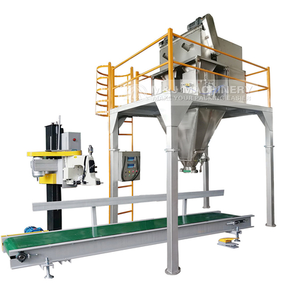 Machine d'emballage multifonctionnelle pour 50 kg d'engrais en sac semi-automatique et de conception