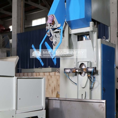 Ligne d'emballage de sacs à vannes avec machine de remplissage de poudre multifonctionnelle de 25 kg en 220-415V